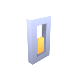 Door Single Half